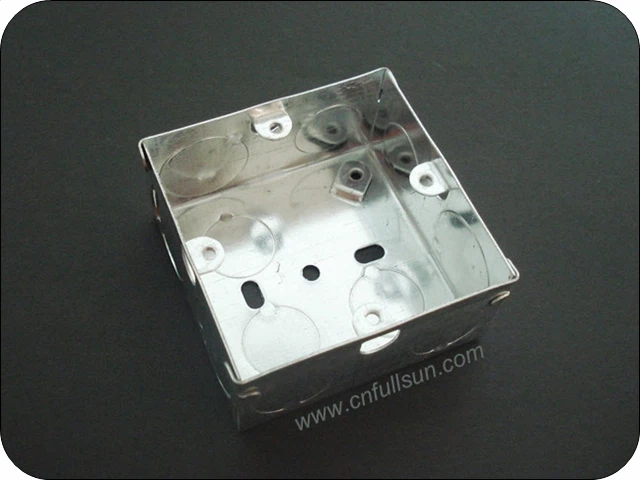 JH GIB 004K metal electrical box metal knock out box metal switch box
