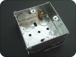 Caja eléctrica de metal One Gang