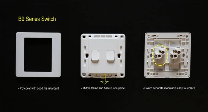 13A British Socket With Light