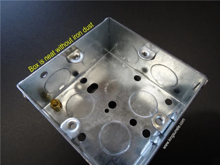 2 Gang Shallow Electrical Box