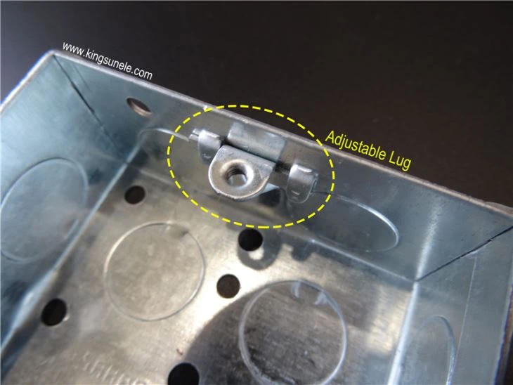 2 Gang Shallow Electrical Box