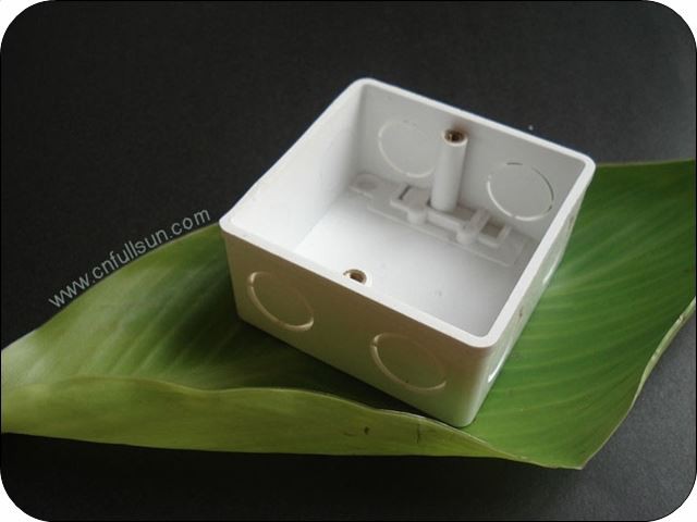 Caja eléctrica de PVC caja de conducto a prueba de llamas caja