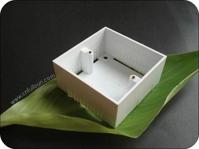 Pvc Electrical Box Flame Proof Superficie lisa