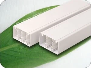 Compartimento de cable de PVC Trunking Anti-dust Fire Proof