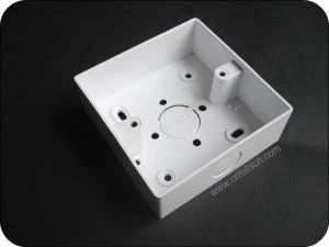 Caja de conmutación de PVC Junction Box UK Standard