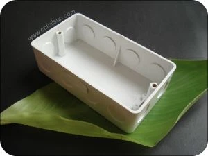 Caja de interruptores de PVC Pattress Box BS Estándar