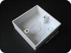 Caja de conmutación de PVC a prueba de llama de una sola banda